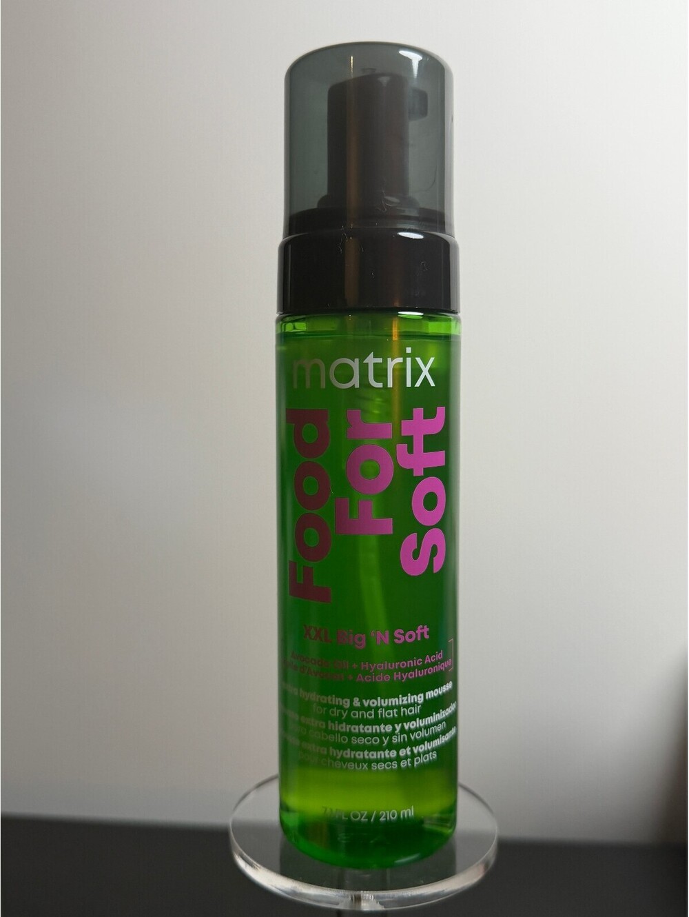 MATRIX Food For Soft Volumizing Hydrating Mousse – For All Hair, 7.1 Fl Oz